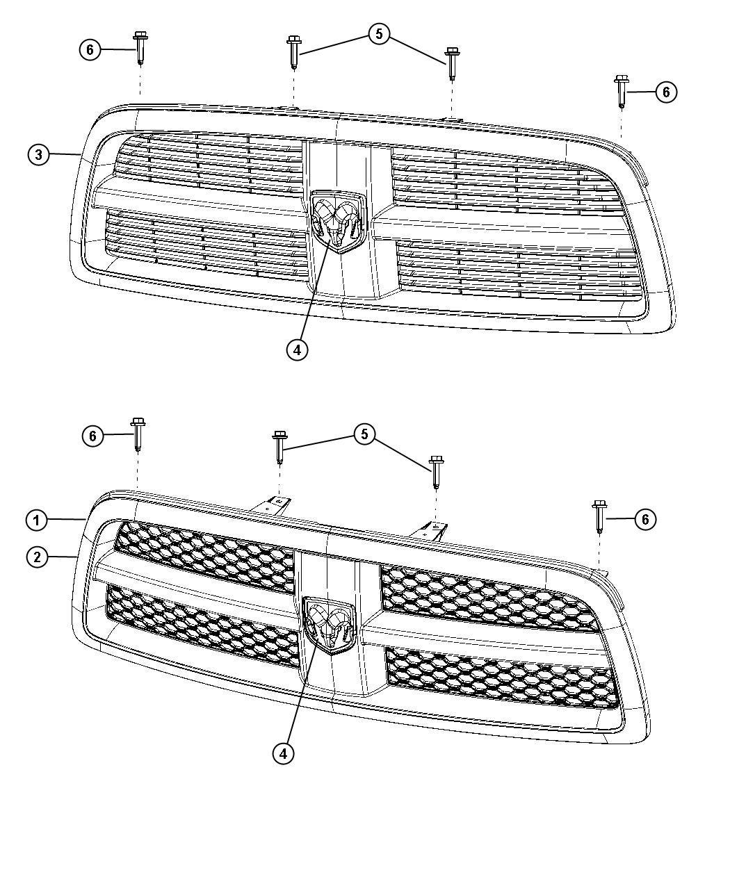 55372059ab-dodge-grille-radiator-bright-bright-grille-front-end