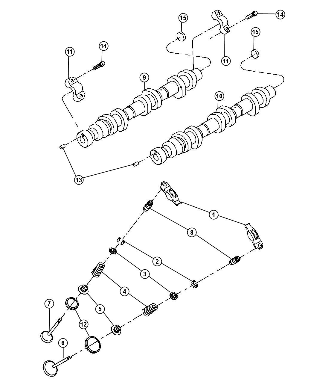 Camshaft Parts Diagram at Martha Vanburen blog