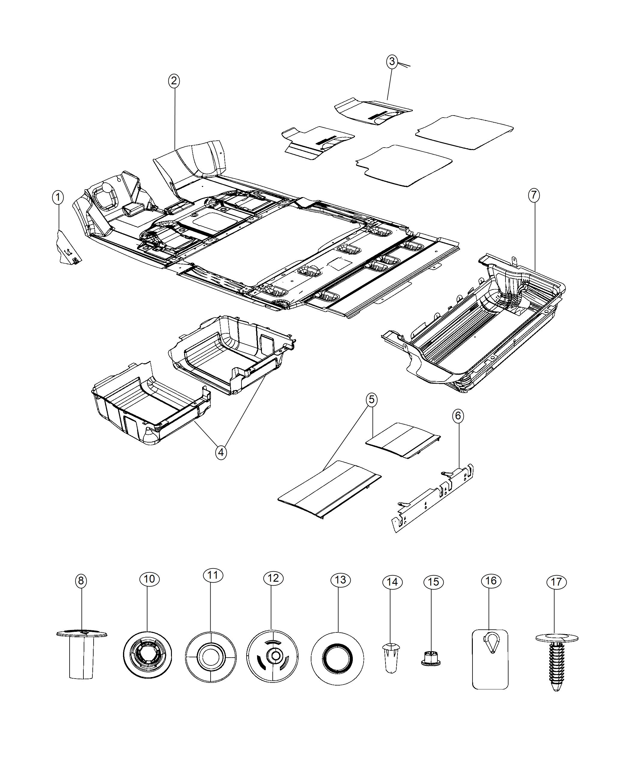 2018 Dodge Grand Caravan Spare Tire Kit